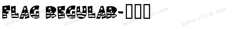 Flag Regular字体转换
